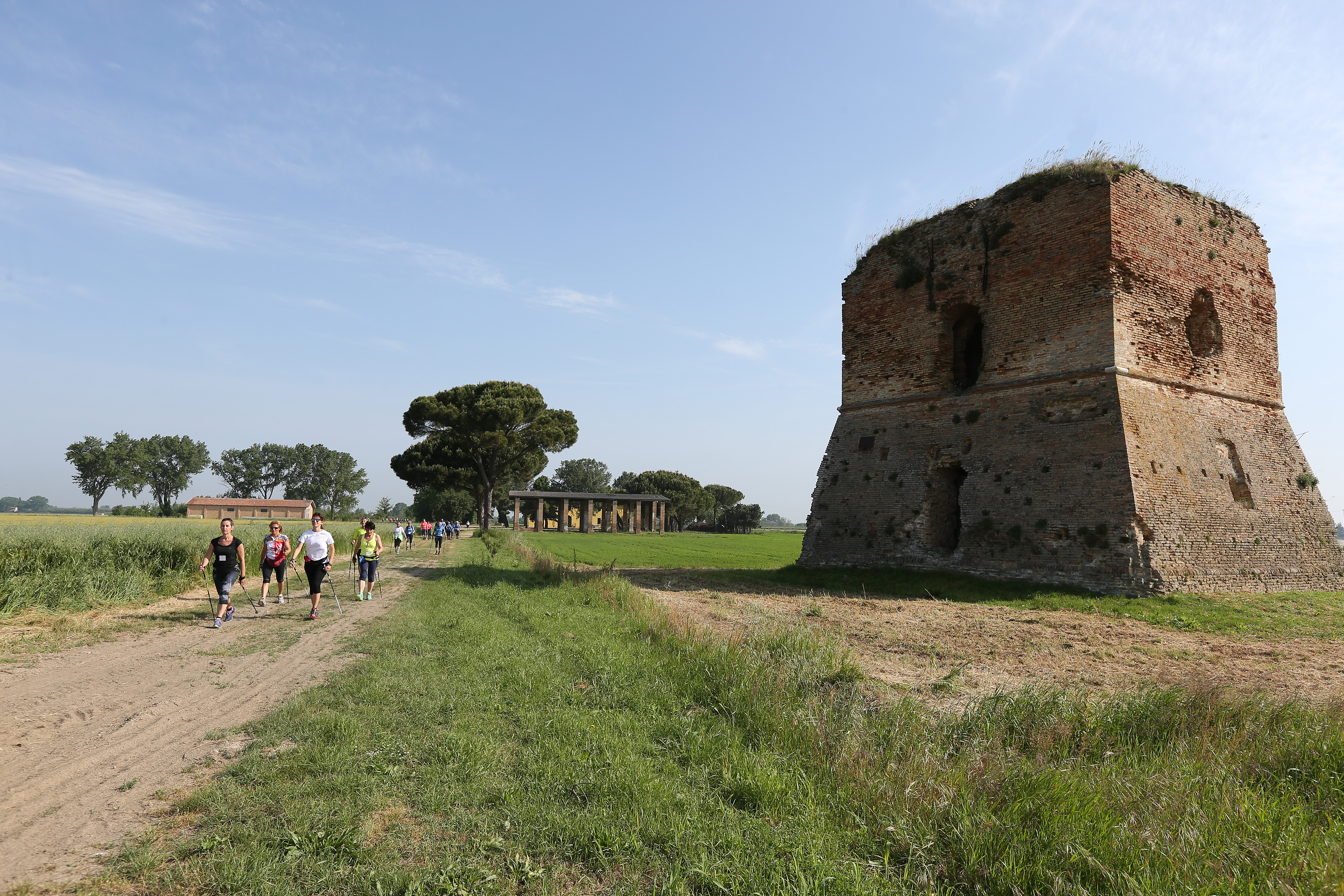 RAVENNA 17/05/2015.  ROMAGNA TRAIL - Ravenna-Milano Marittima off road, correre per piacere