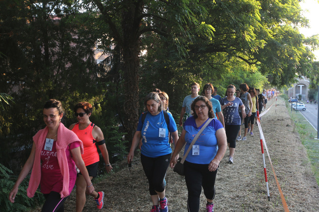RAVENNA 30/06/2018. TRAIL ROMAGNA - Corsa sulle mura di Ravenna con partenza all’ alba
