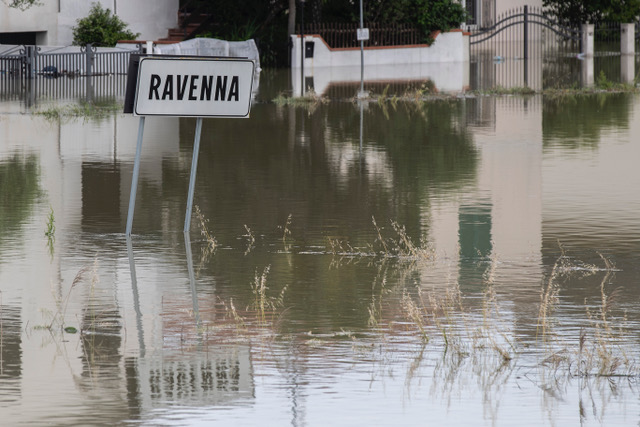 MALTEMPO I ROMAGNA. Anche Ravenna allagata